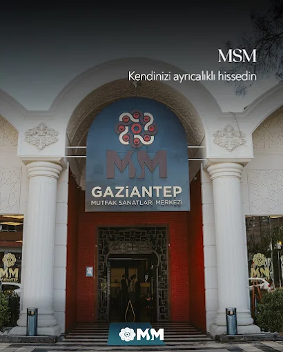 MSM-Mutfak Sanatları Merkezi       Gazi Mah. Zübeyde Hanım Bul.No:39 Şehitkam/Gaziantep    0(342)777 76 76